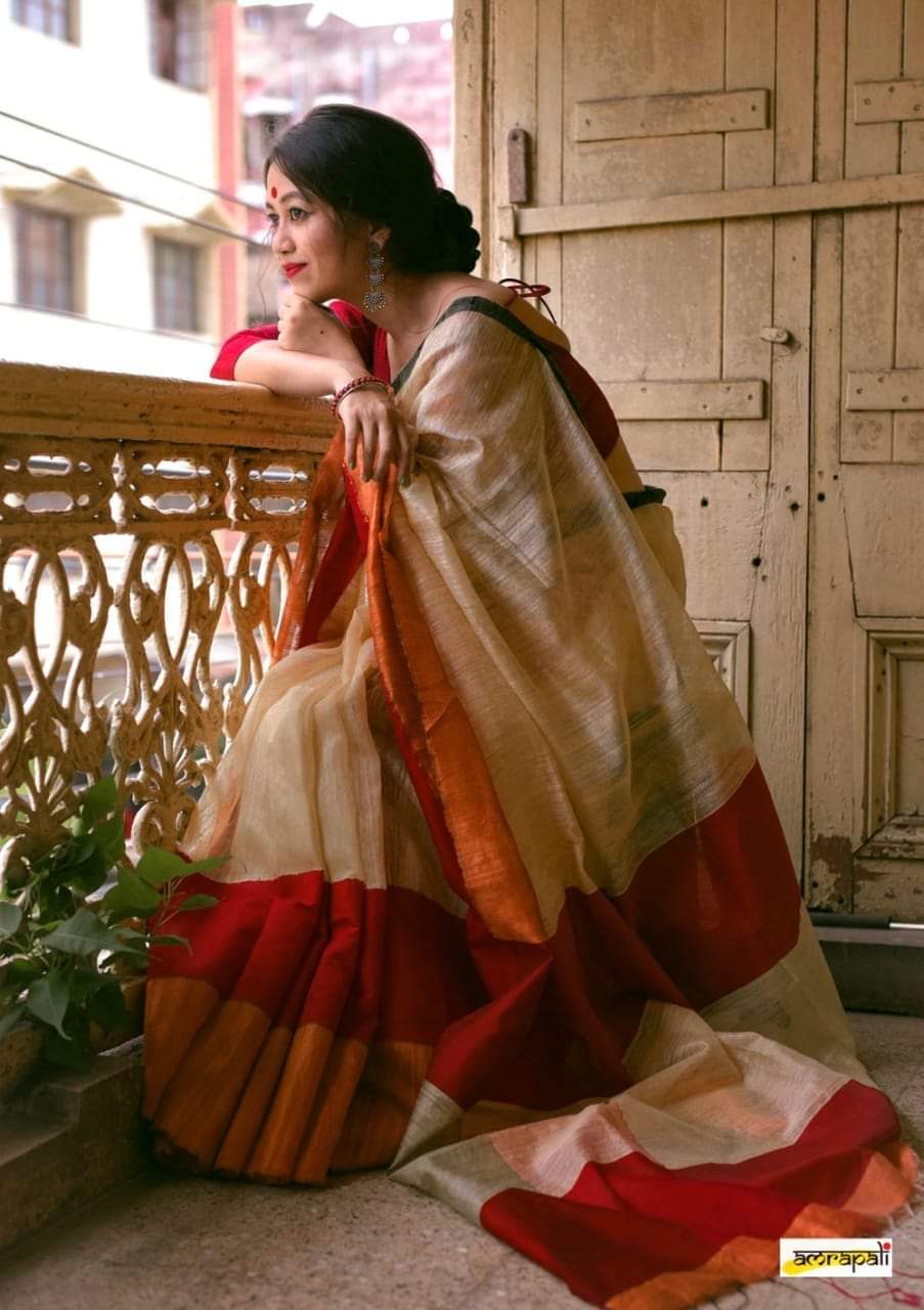 JUTE KHADI SAREE