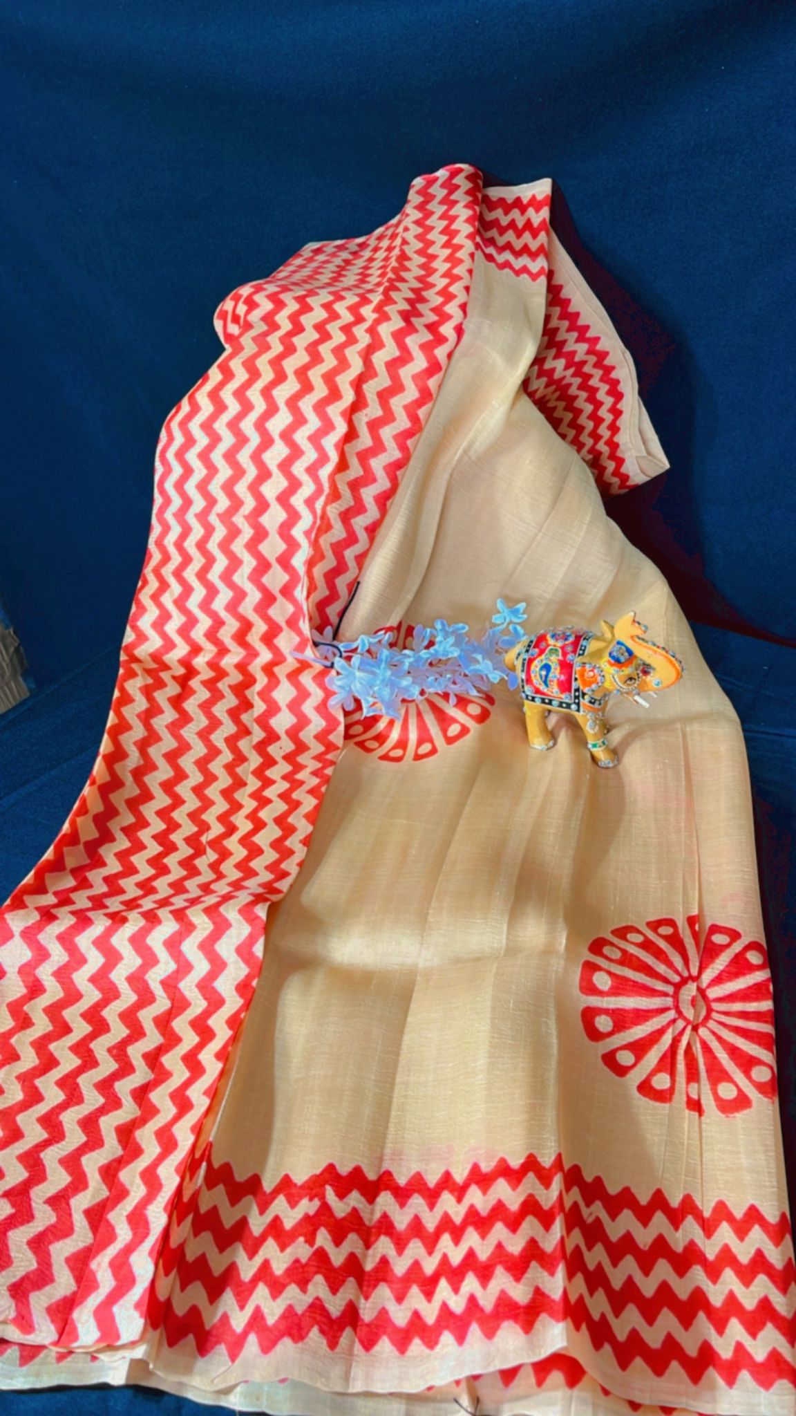 Pure murshidabad silk saree with silk mark tag